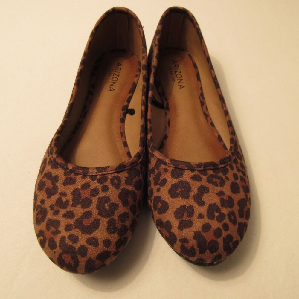 Arizona Jean Co Maci Leopard Print Ballet Flats Women's US Size 7M - Picture 2 of 8